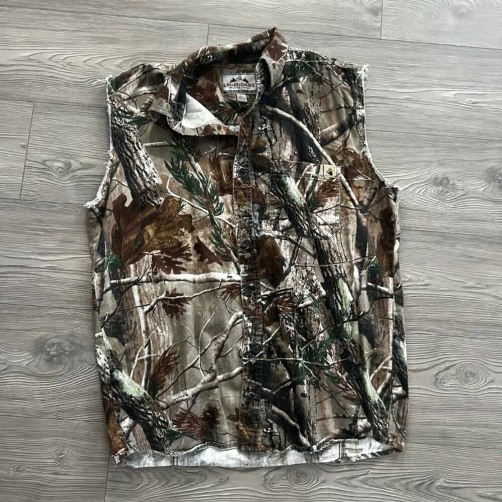 Legendary whitetails camo shirt